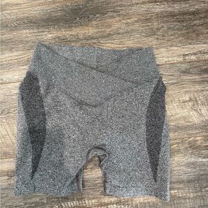 Gray peachy bum Women's Athletic Shorts